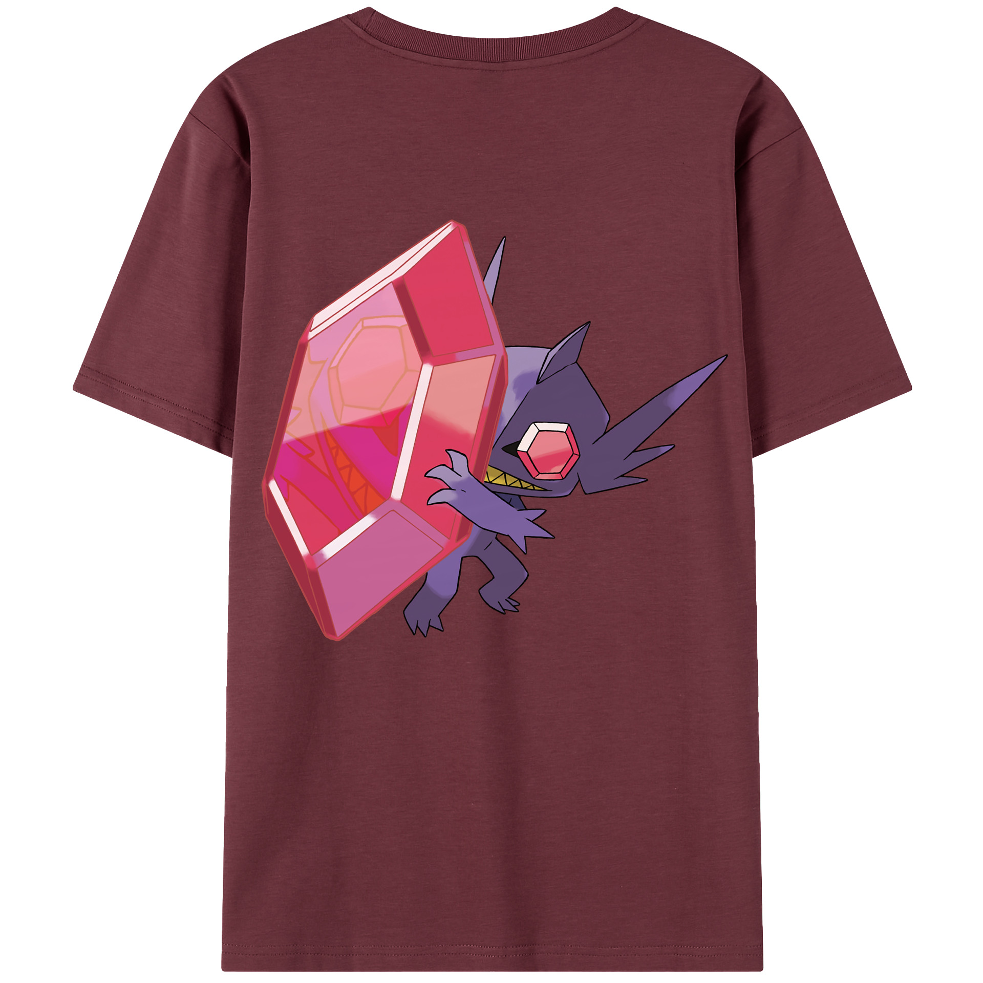（画像用） ポケットモンスター Pokémon 綿100％半袖Tシャツ（背面プリント）